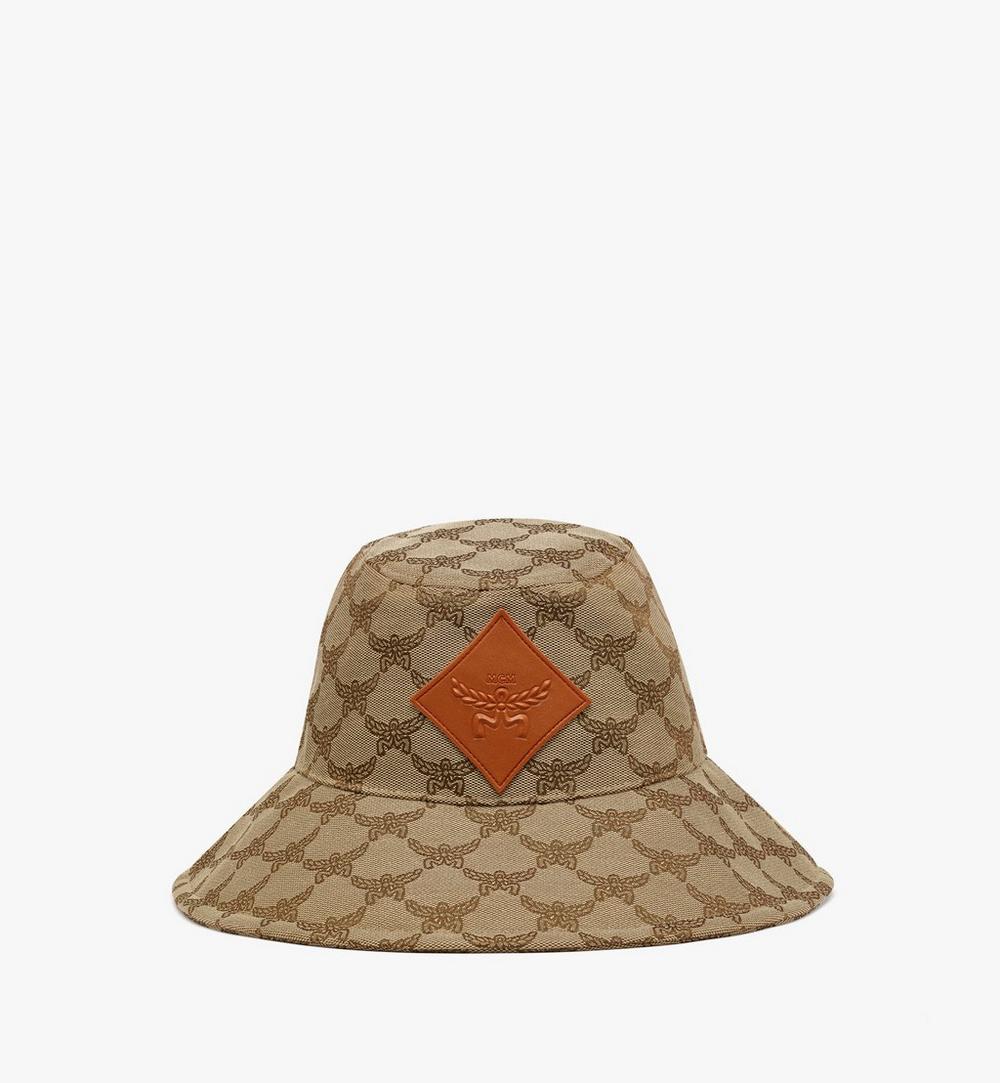 หมวกทรงบัคเก็ตแบบกว้างทำจากผ้าเดนิมแจ็คการ์ด Lauretos 1